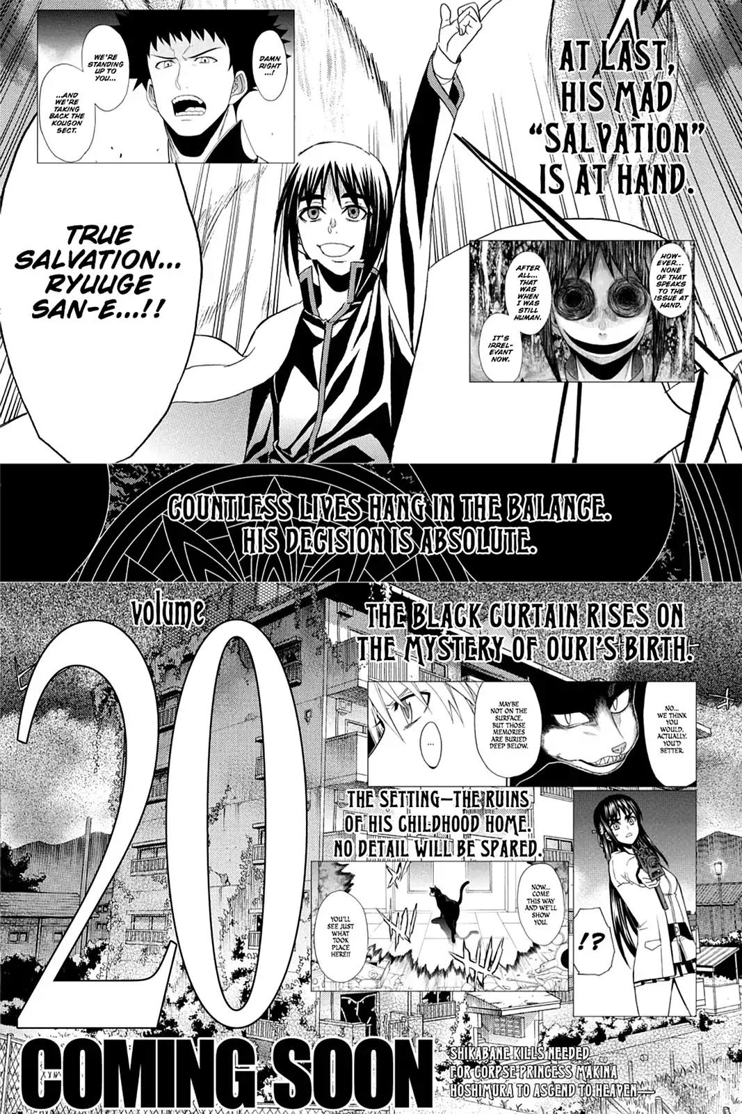 Shikabane Hime Chapter 89 page 42 - Chapter 89: Vol.19 Death 89: Seedling