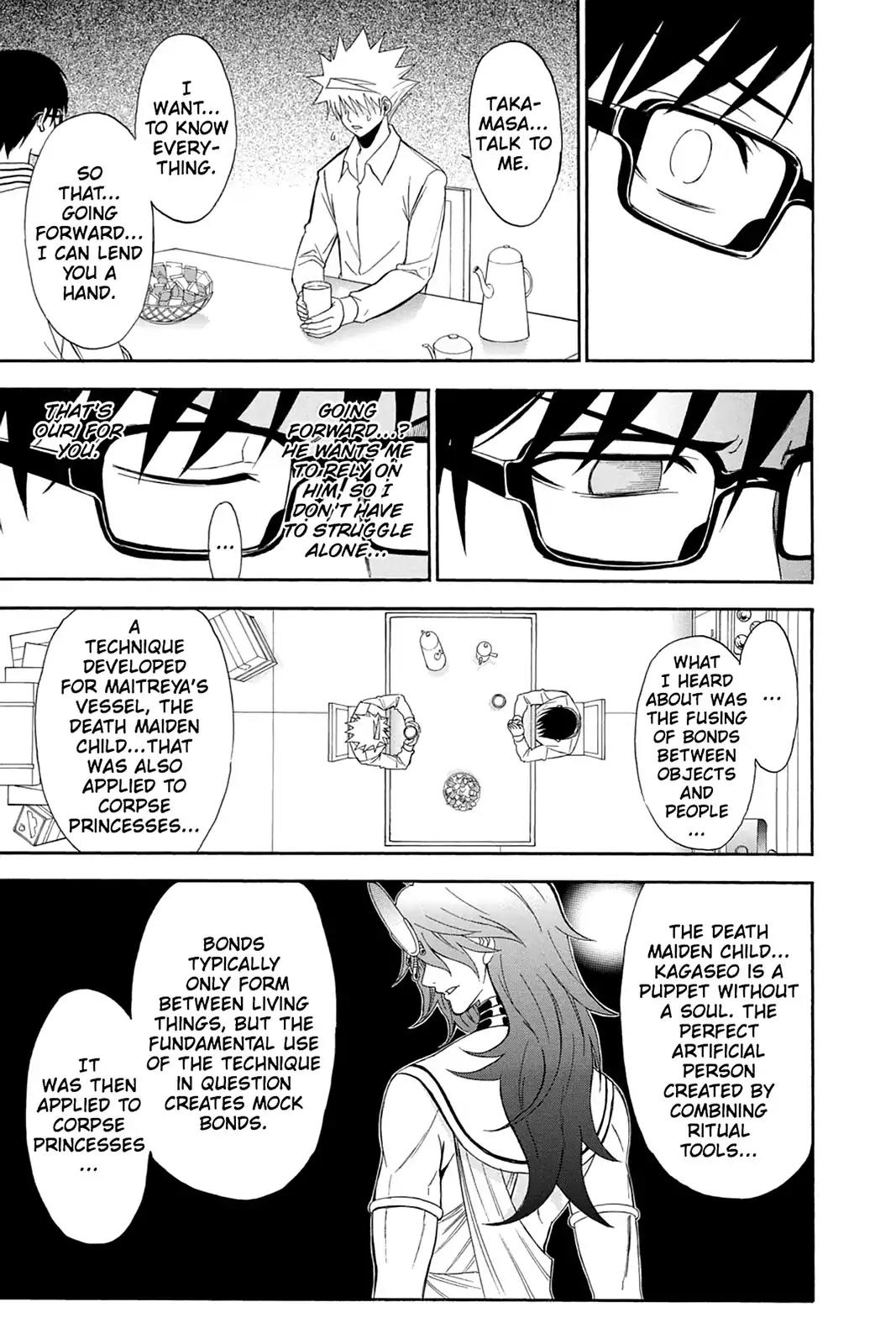 Shikabane Hime Chapter 89 page 7 - Chapter 89: Vol.19 Death 89: Seedling