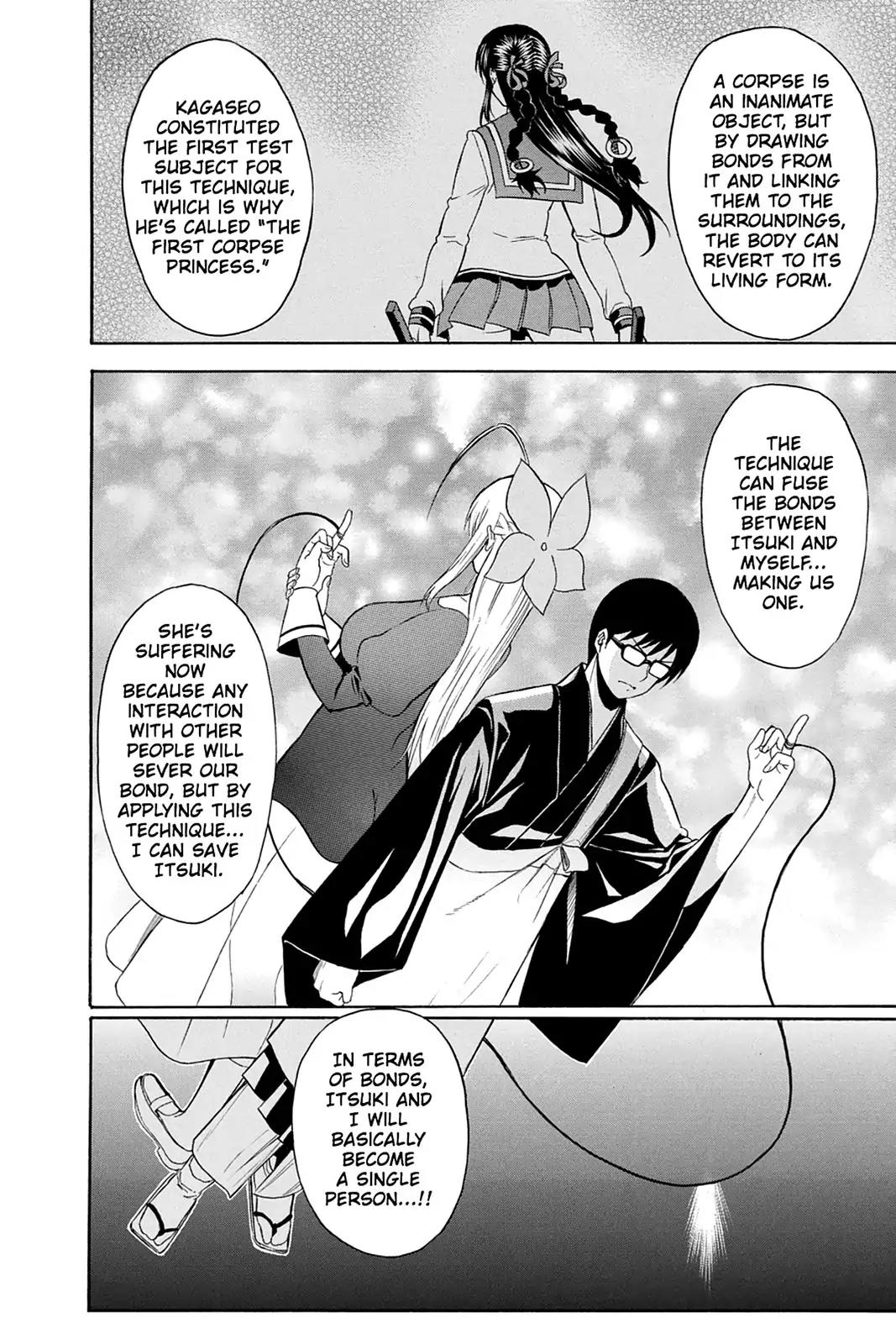 Shikabane Hime Chapter 89 page 8 - Chapter 89: Vol.19 Death 89: Seedling