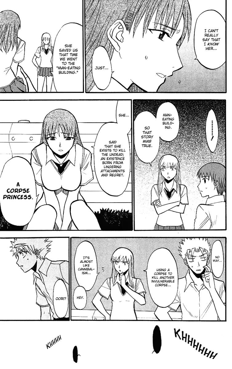 Shikabane Hime Chapter 9 page 17 - Chapter 9: Vol.2 Death 9: The God of Death Whispers (Part 3)