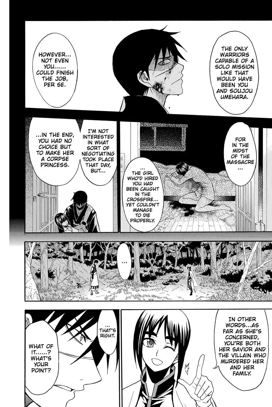 Shikabane Hime Chapter 90 page 22 - Chapter 90: Vol.20 Death 90: Rebellion