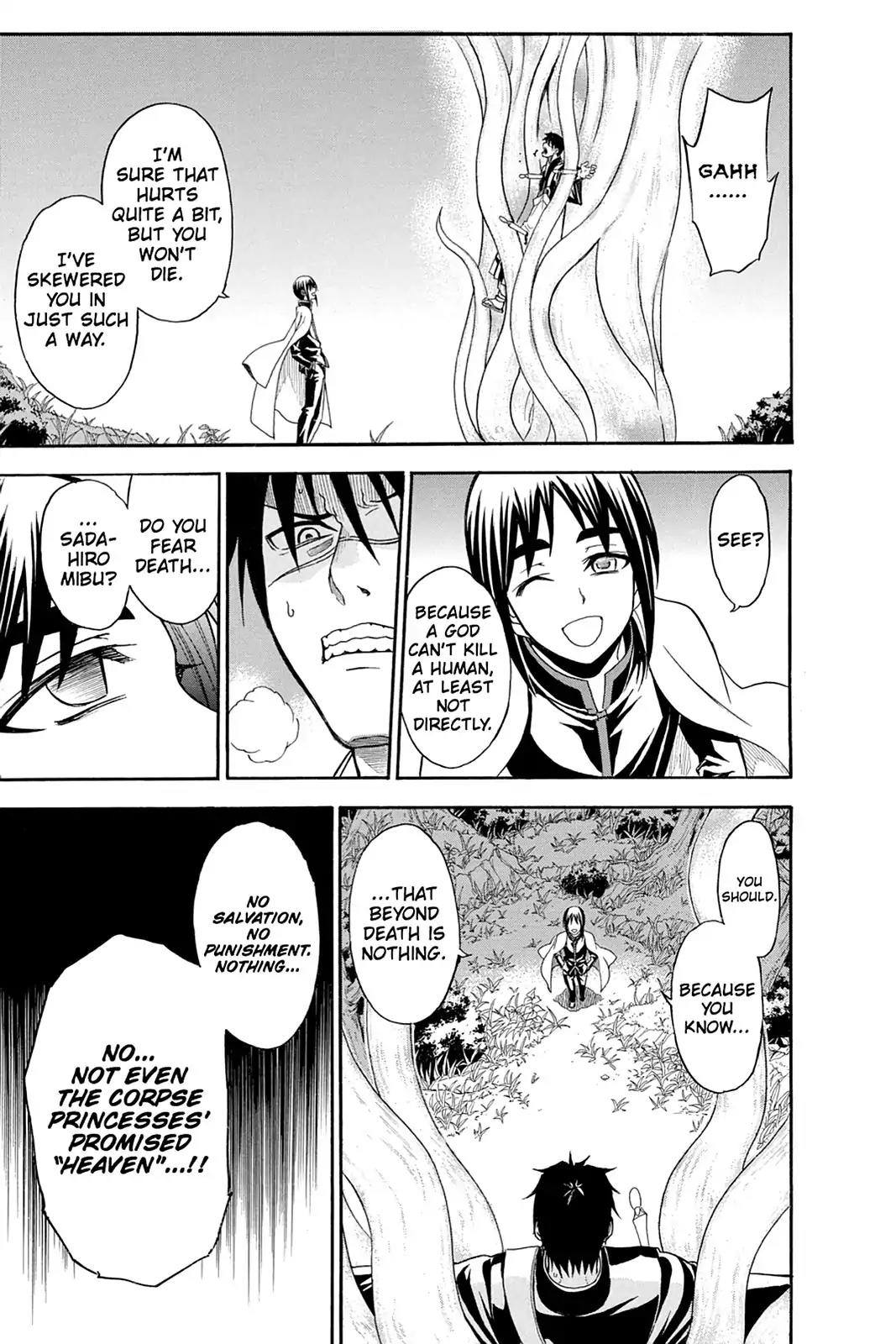 Shikabane Hime Chapter 90 page 27 - Chapter 90: Vol.20 Death 90: Rebellion