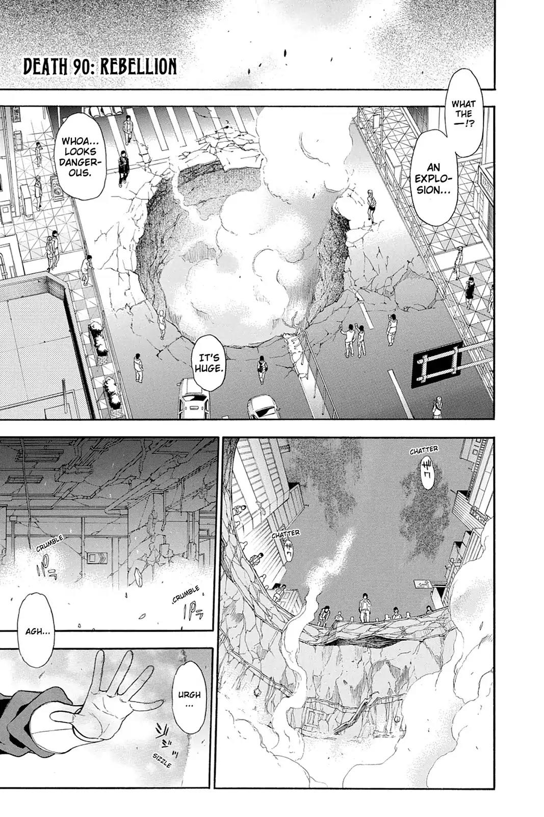 Shikabane Hime Chapter 90 page 7 - Chapter 90: Vol.20 Death 90: Rebellion