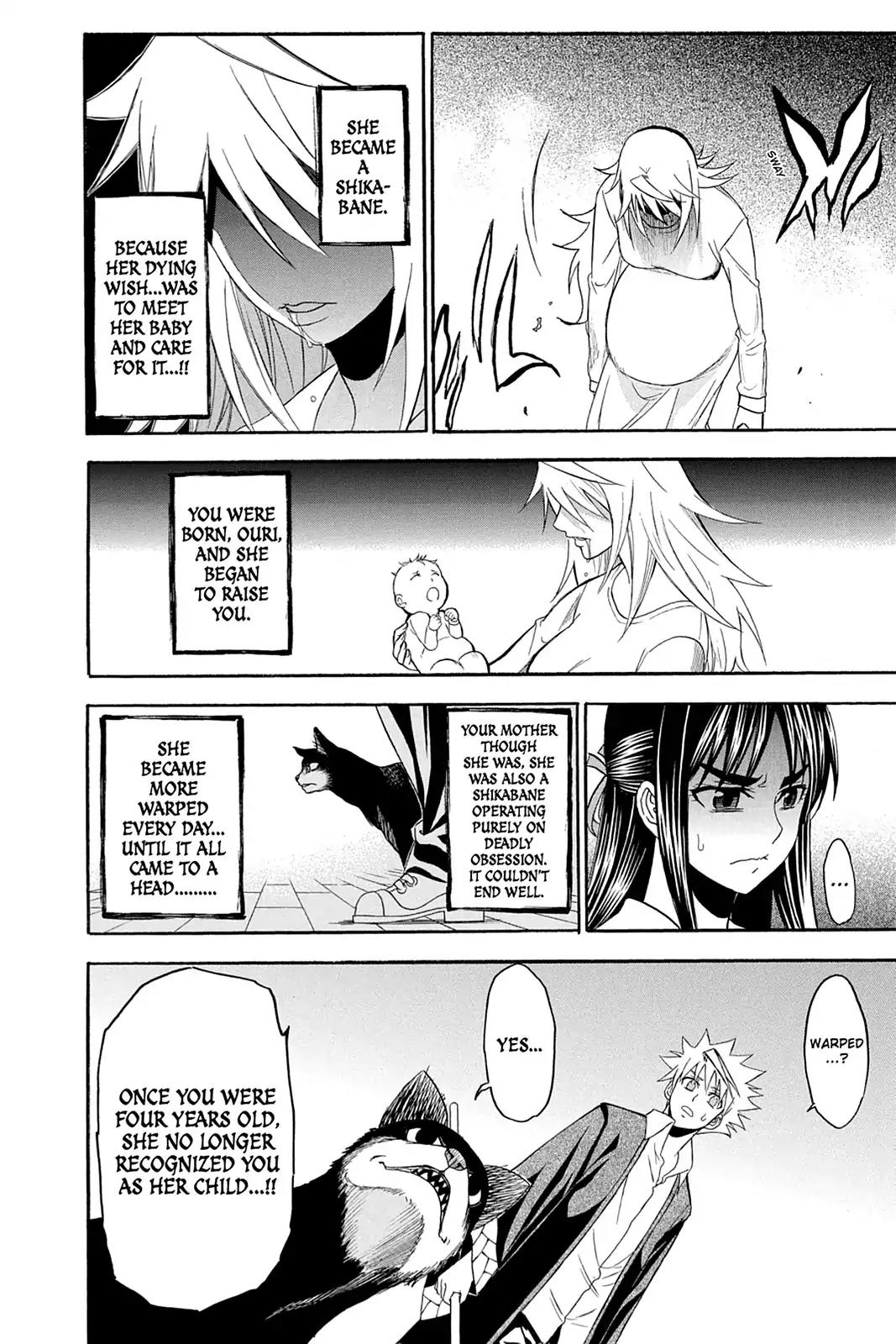 Shikabane Hime Chapter 91 page 10 - Chapter 91: Vol.20 Death 91: Confession