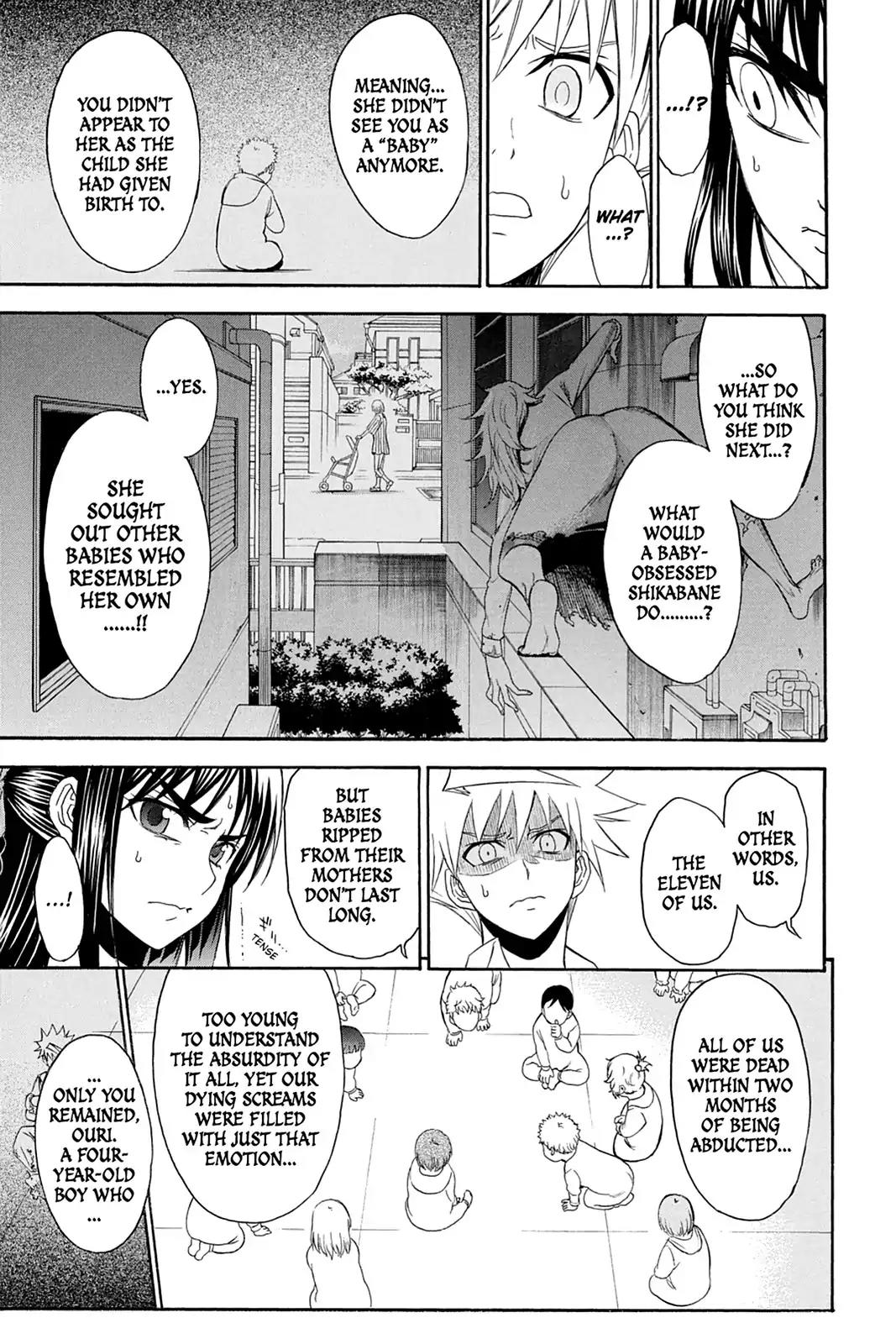 Shikabane Hime Chapter 91 page 11 - Chapter 91: Vol.20 Death 91: Confession