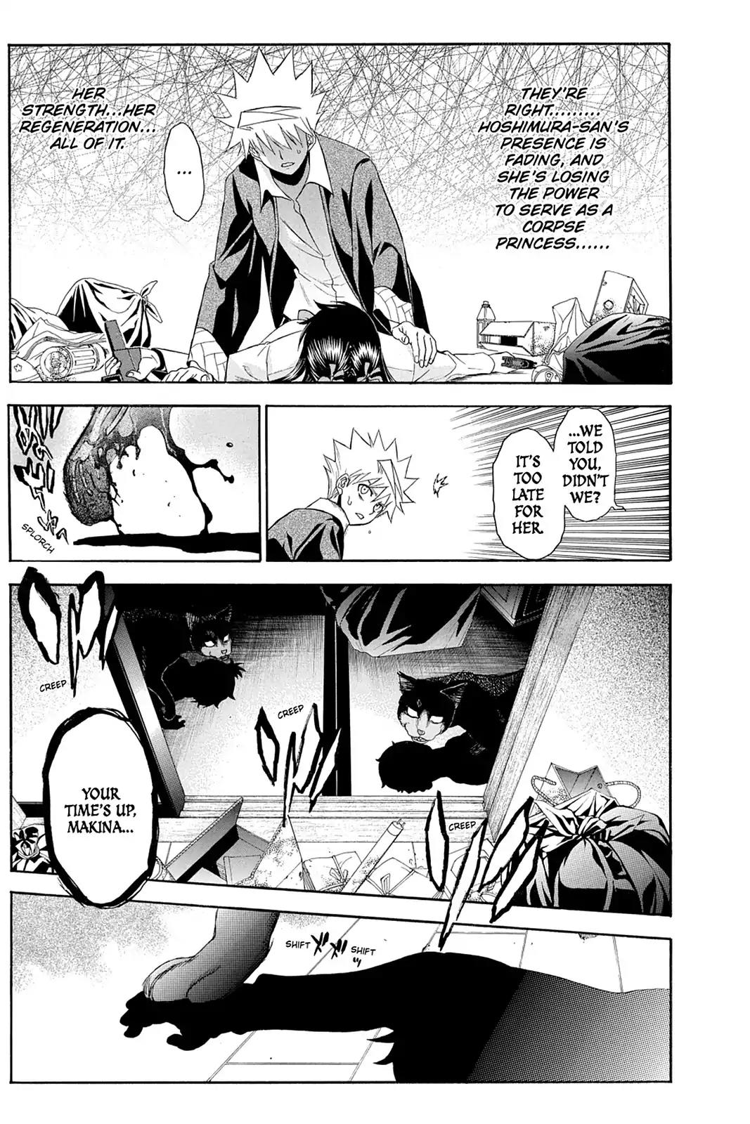 Shikabane Hime Chapter 91 page 21 - Chapter 91: Vol.20 Death 91: Confession