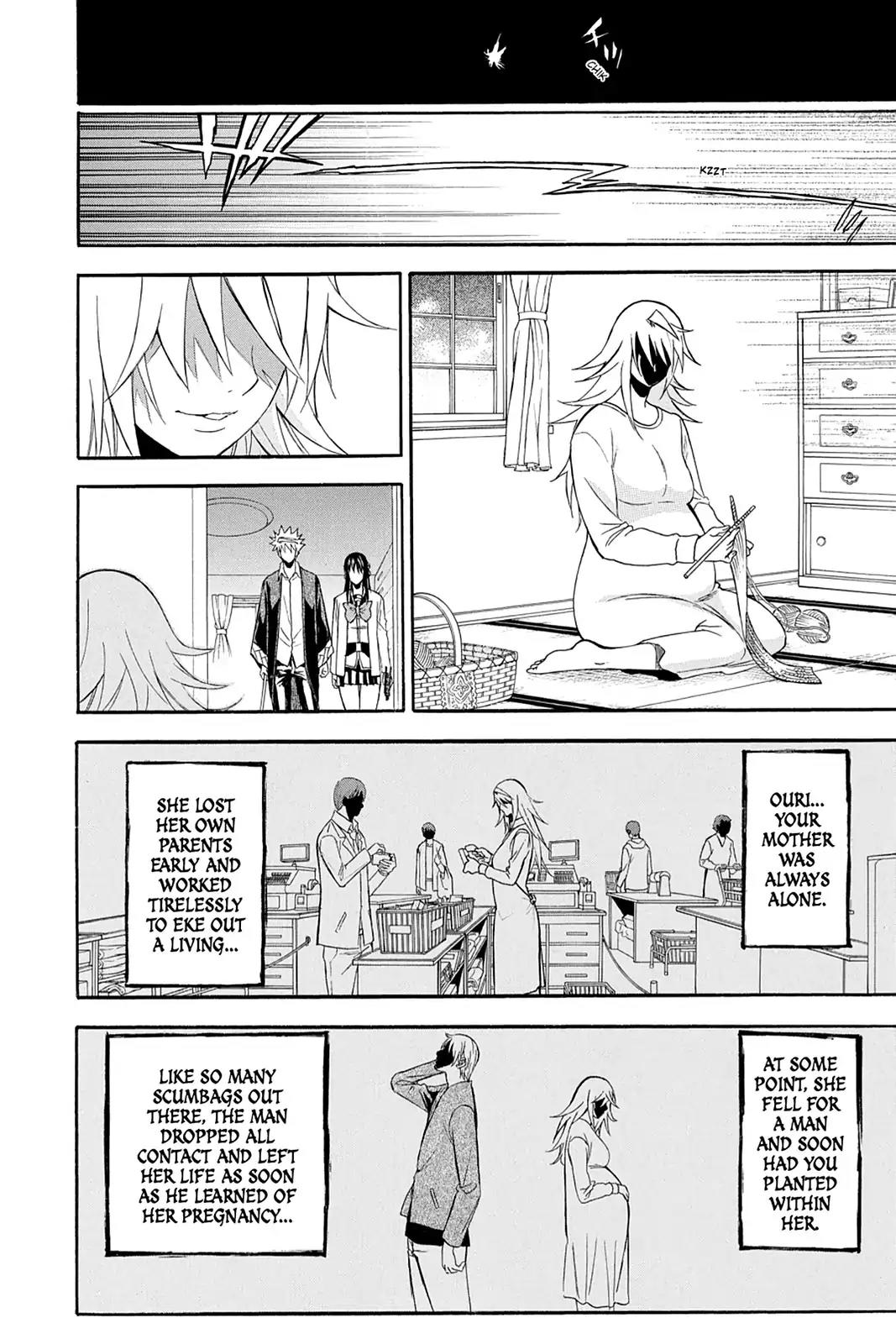 Shikabane Hime Chapter 91 page 8 - Chapter 91: Vol.20 Death 91: Confession