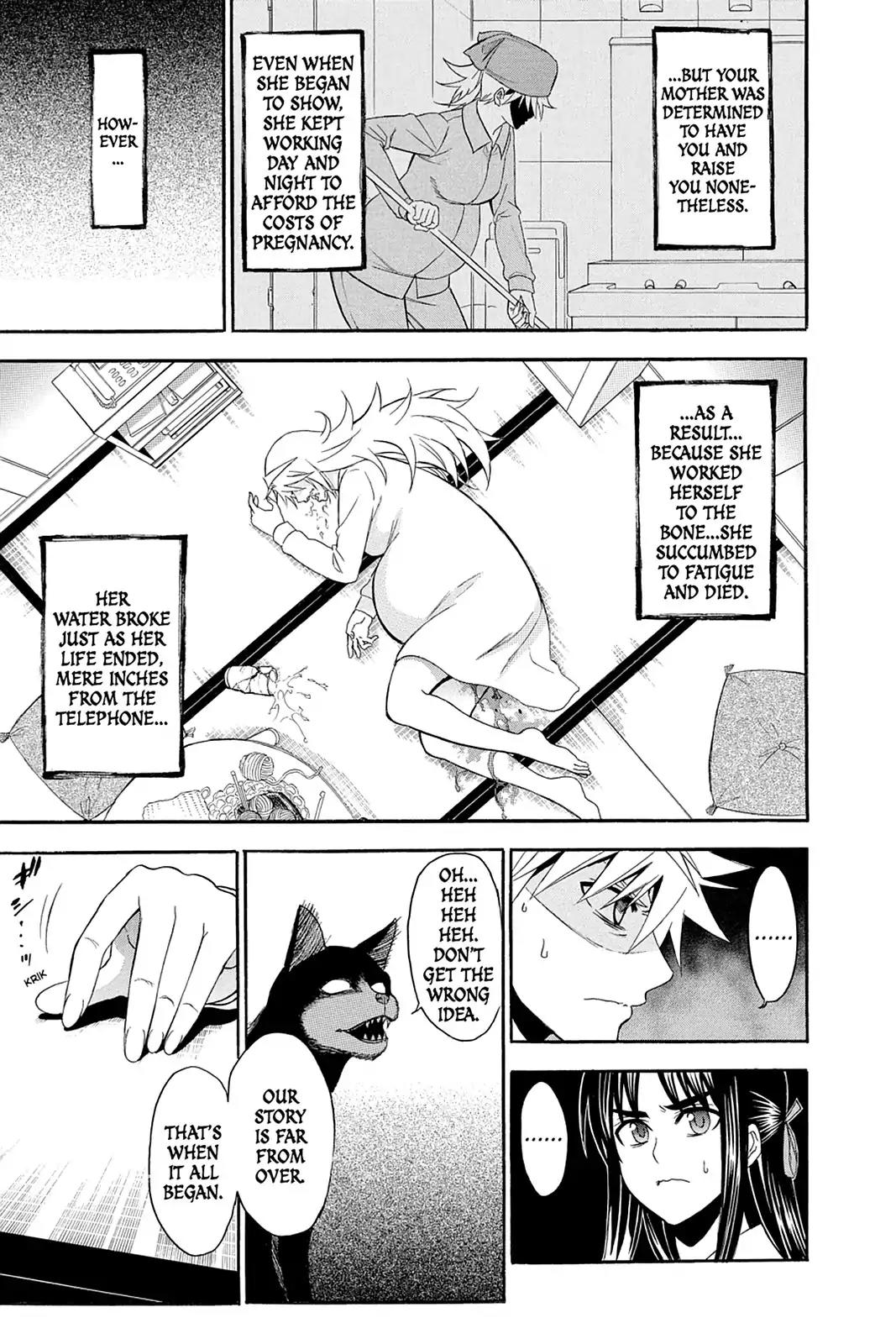 Shikabane Hime Chapter 91 page 9 - Chapter 91: Vol.20 Death 91: Confession
