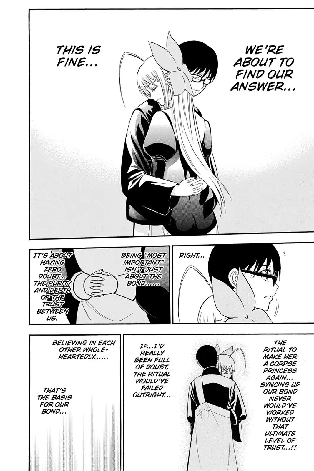 Shikabane Hime Chapter 92 page 10 - Chapter 92: Vol.20 Death 92: The Eleven