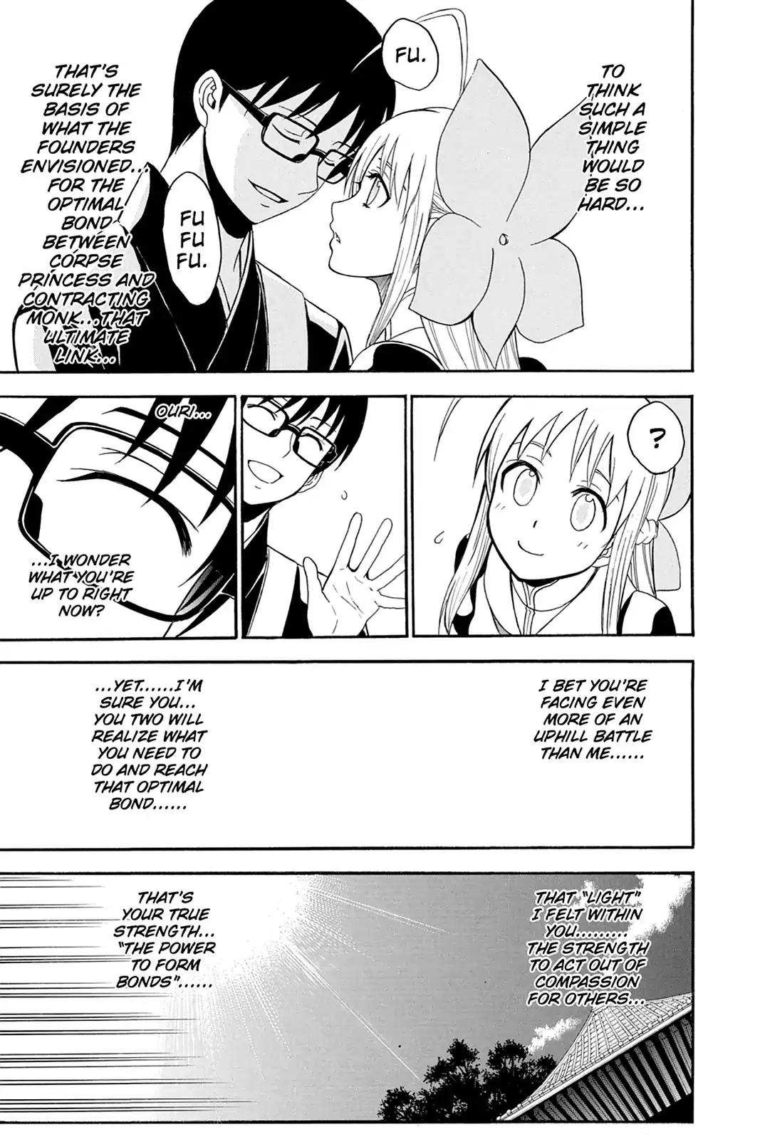 Shikabane Hime Chapter 92 page 11 - Chapter 92: Vol.20 Death 92: The Eleven