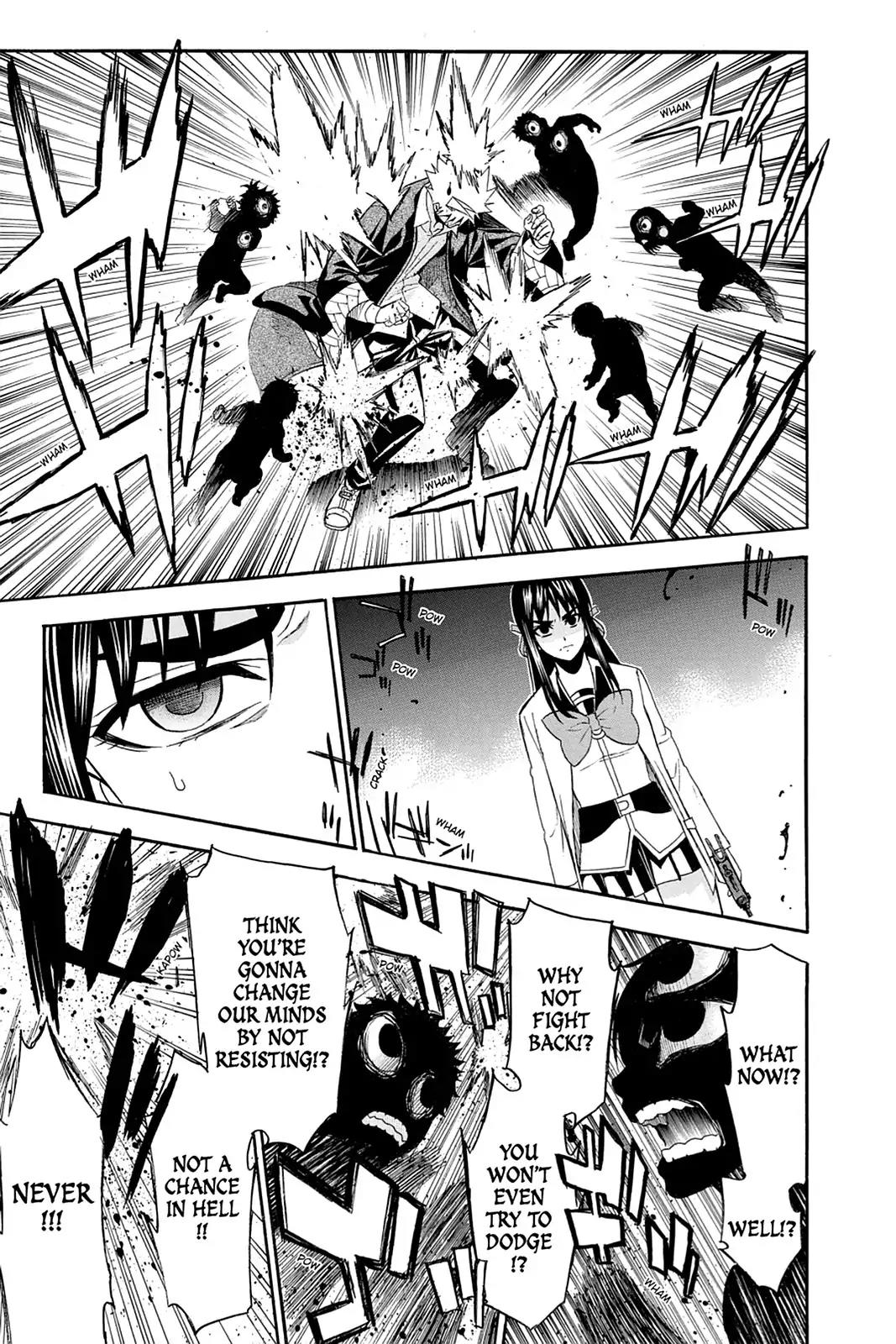 Shikabane Hime Chapter 92 page 19 - Chapter 92: Vol.20 Death 92: The Eleven
