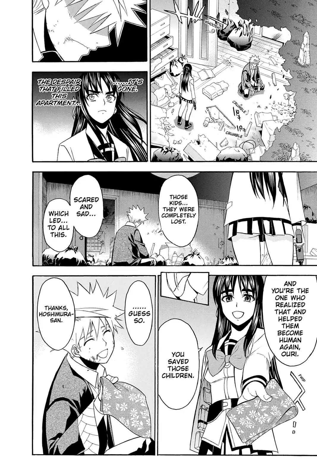 Shikabane Hime Chapter 92 page 34 - Chapter 92: Vol.20 Death 92: The Eleven