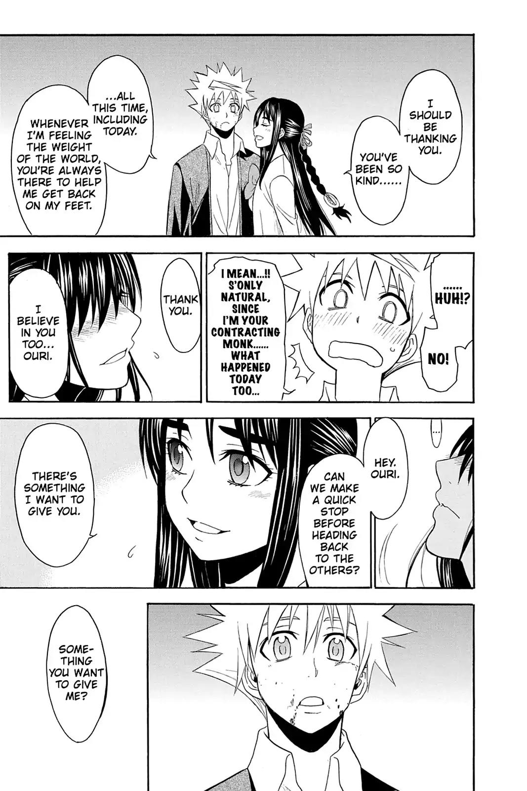 Shikabane Hime Chapter 92 page 35 - Chapter 92: Vol.20 Death 92: The Eleven