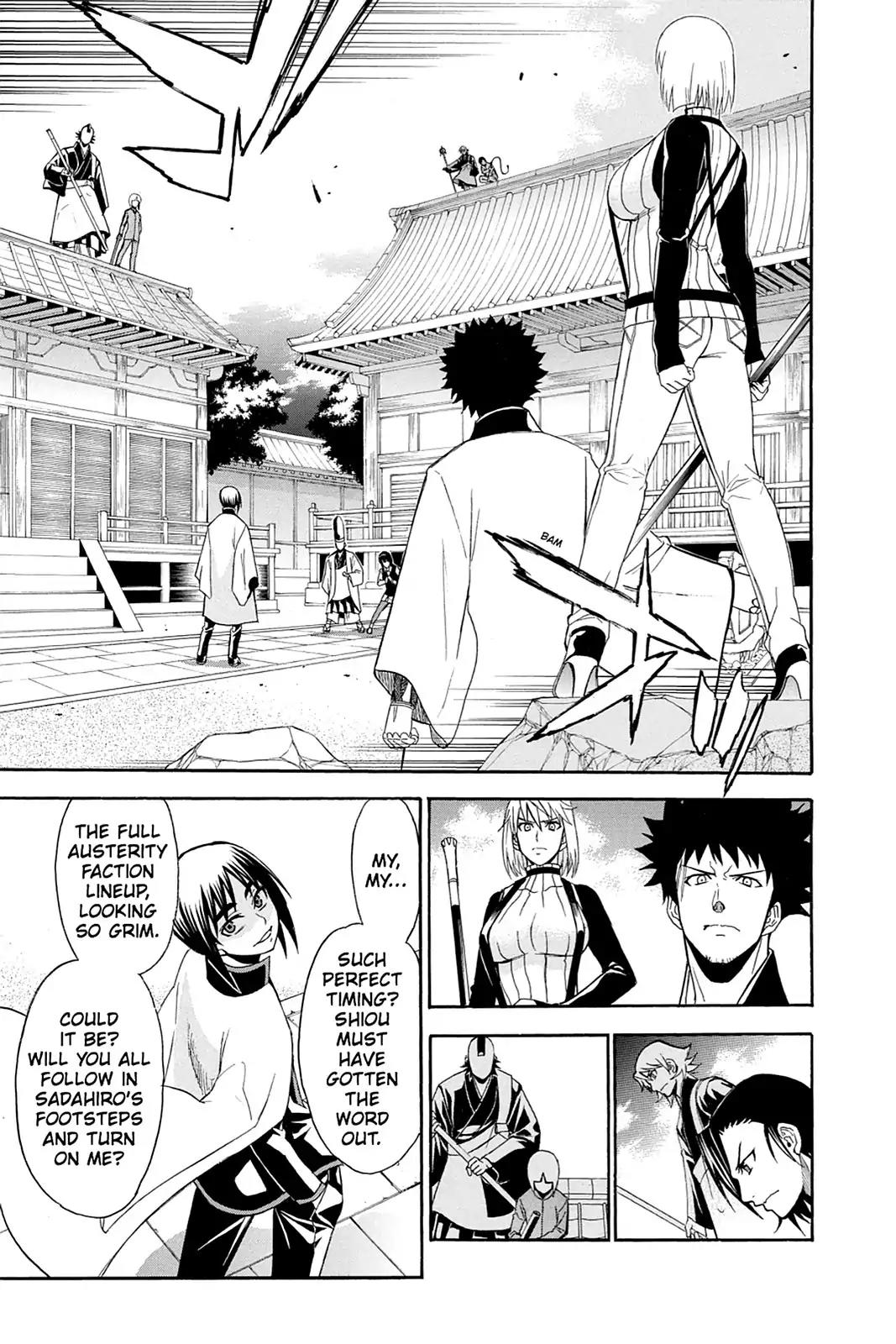 Shikabane Hime Chapter 92 page 39 - Chapter 92: Vol.20 Death 92: The Eleven