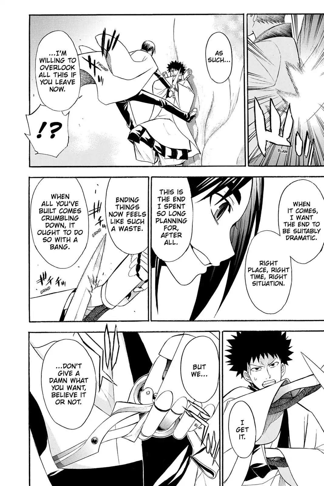 Shikabane Hime Chapter 93 page 10 - Chapter 93: Vol.20 Death 93: Determination, Declaration, And Fate