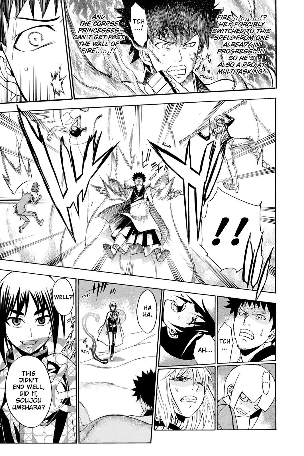 Shikabane Hime Chapter 93 page 15 - Chapter 93: Vol.20 Death 93: Determination, Declaration, And Fate