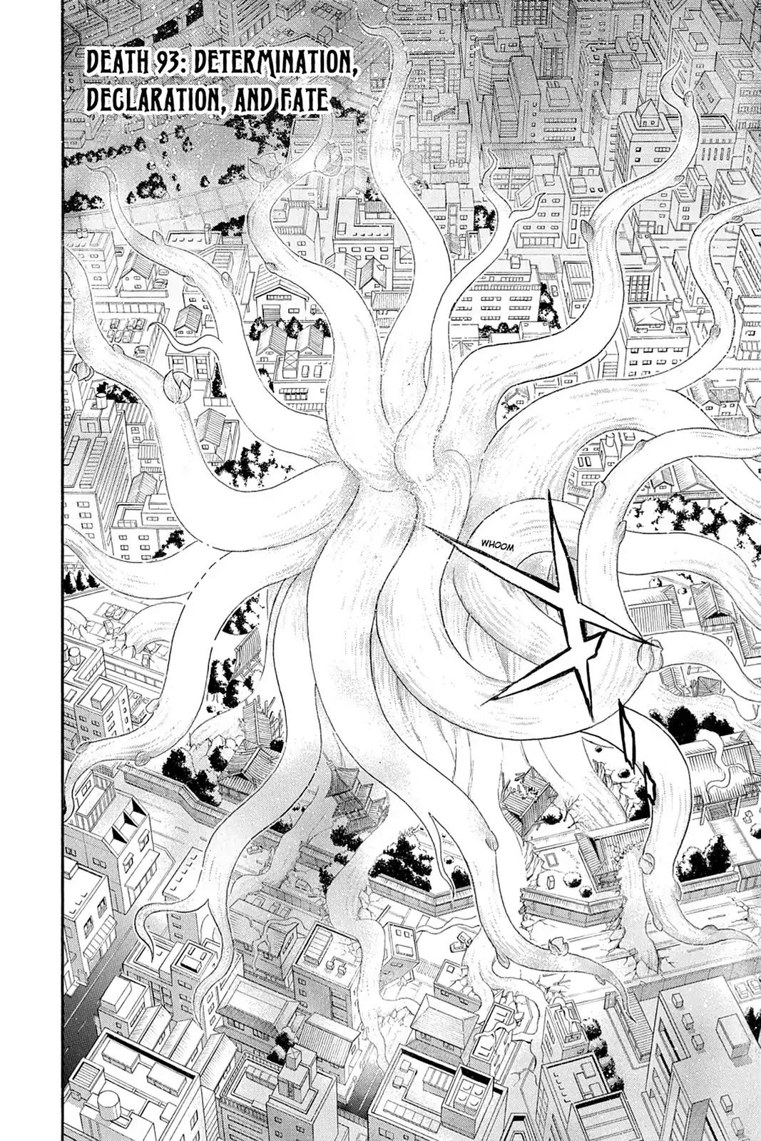 Shikabane Hime Chapter 93 page 2 - Chapter 93: Vol.20 Death 93: Determination, Declaration, And Fate