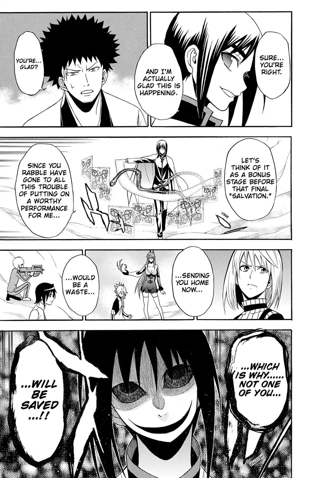 Shikabane Hime Chapter 93 page 21 - Chapter 93: Vol.20 Death 93: Determination, Declaration, And Fate