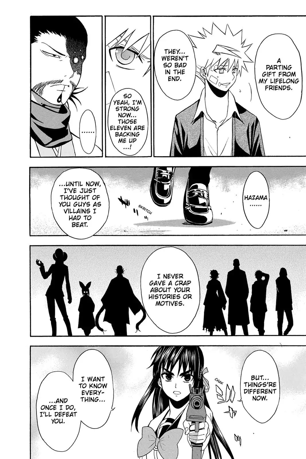 Shikabane Hime Chapter 93 page 32 - Chapter 93: Vol.20 Death 93: Determination, Declaration, And Fate