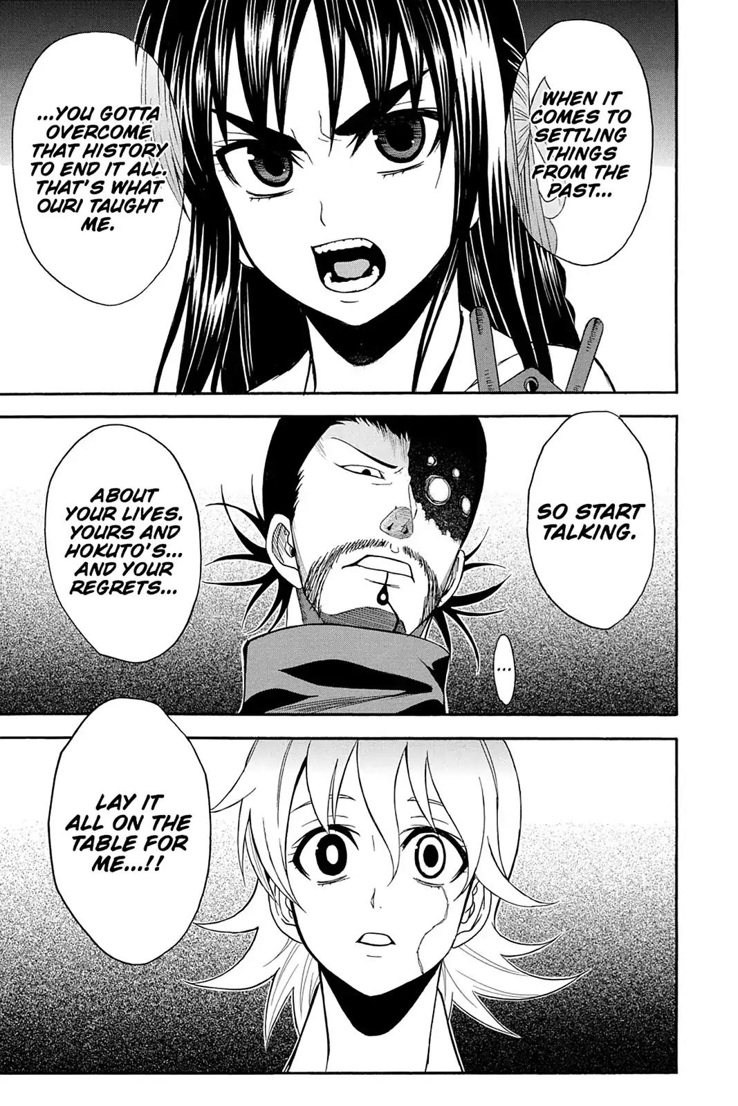 Shikabane Hime Chapter 93 page 33 - Chapter 93: Vol.20 Death 93: Determination, Declaration, And Fate