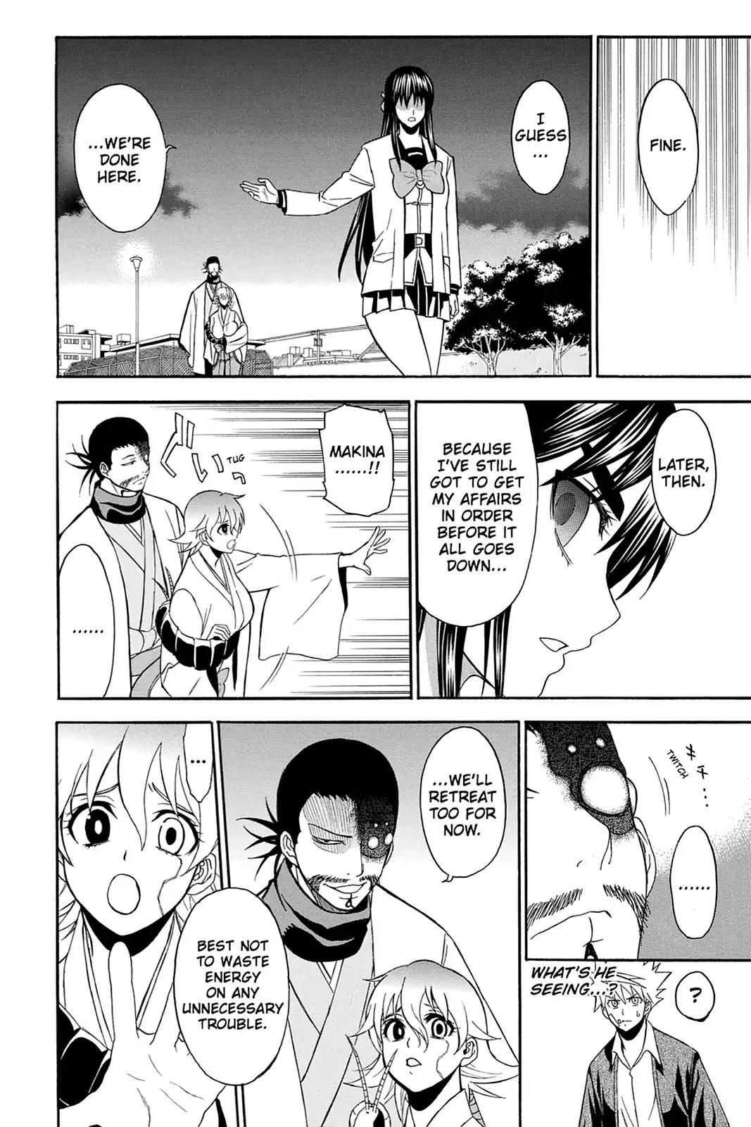 Shikabane Hime Chapter 95 page 18 - Chapter 95: Vol.20 Death 95: Seven Stars (Part 2)
