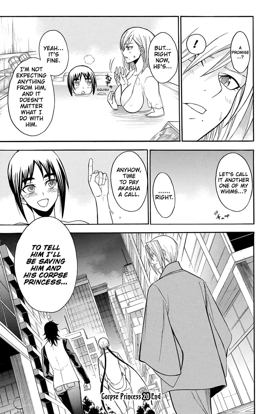 Shikabane Hime Chapter 95 page 29 - Chapter 95: Vol.20 Death 95: Seven Stars (Part 2)
