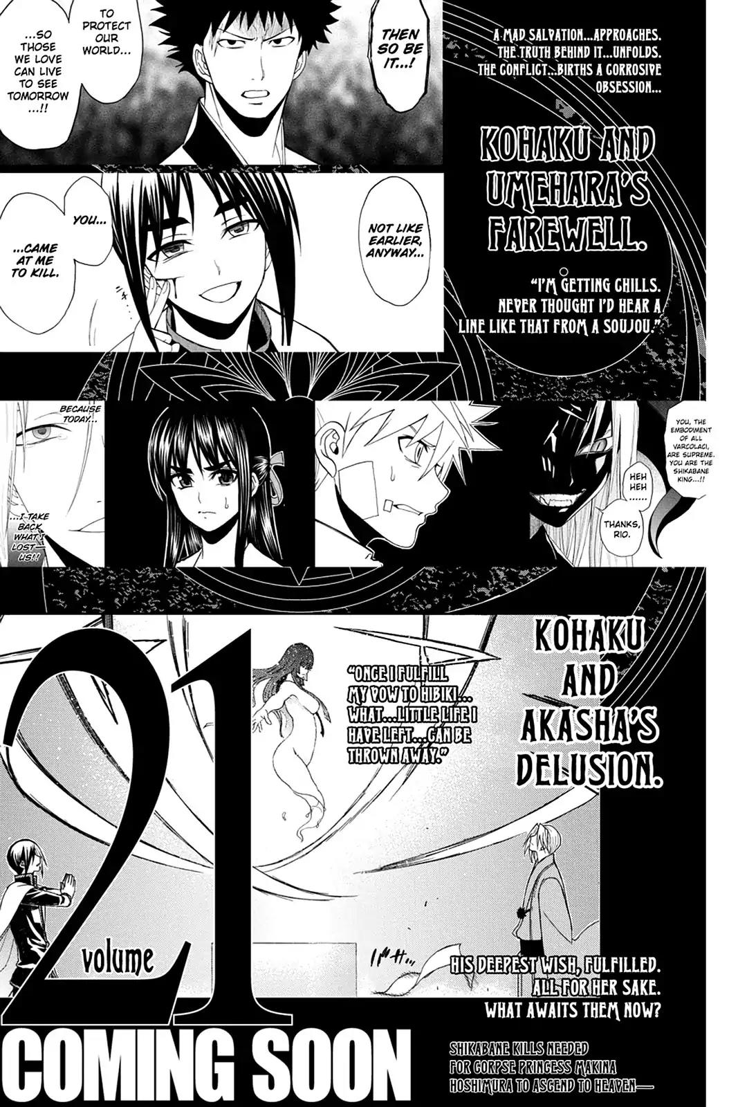 Shikabane Hime Chapter 95 page 31 - Chapter 95: Vol.20 Death 95: Seven Stars (Part 2)