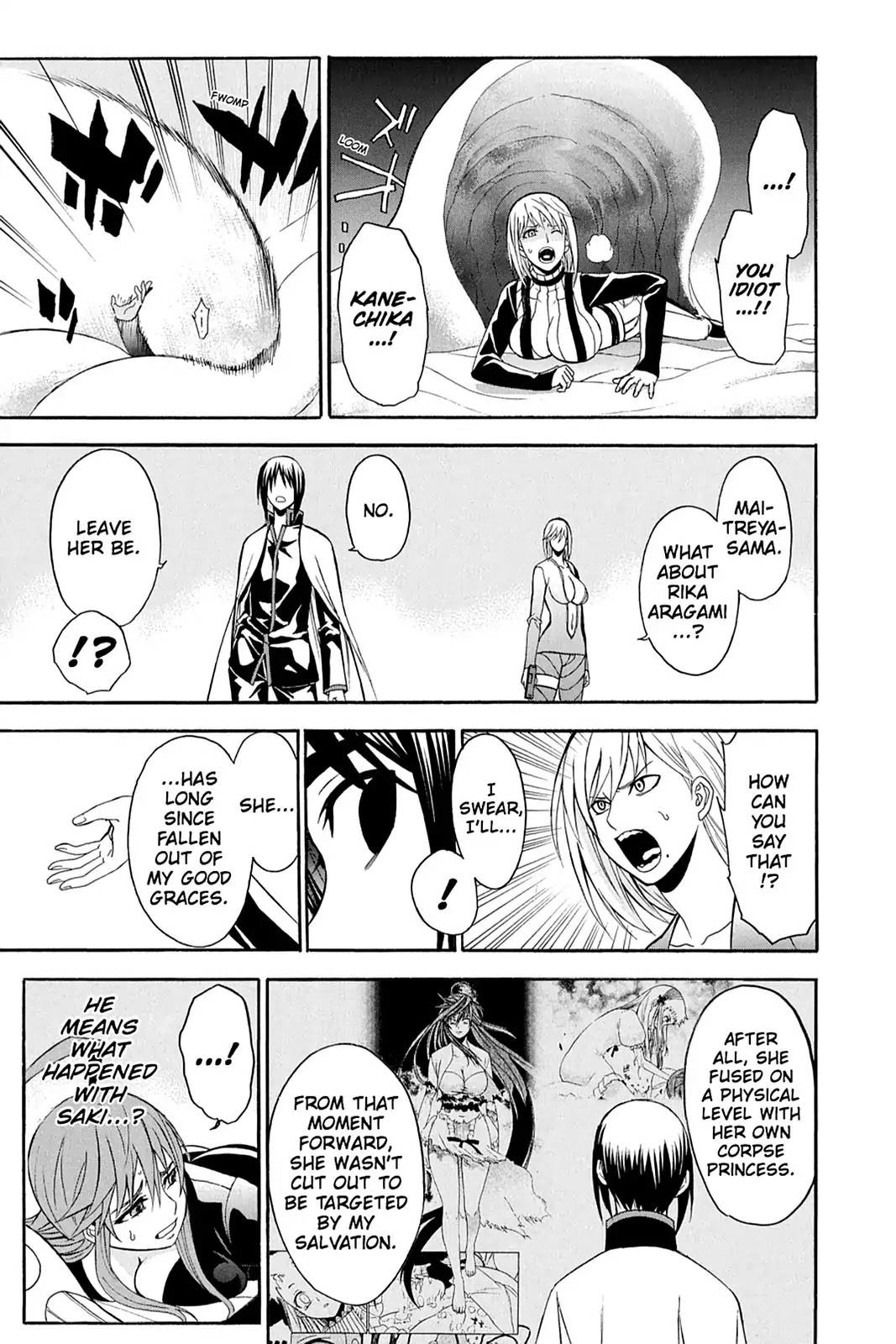 Shikabane Hime Chapter 96 page 35 - Chapter 96: Vol.21 Death 96: Ego