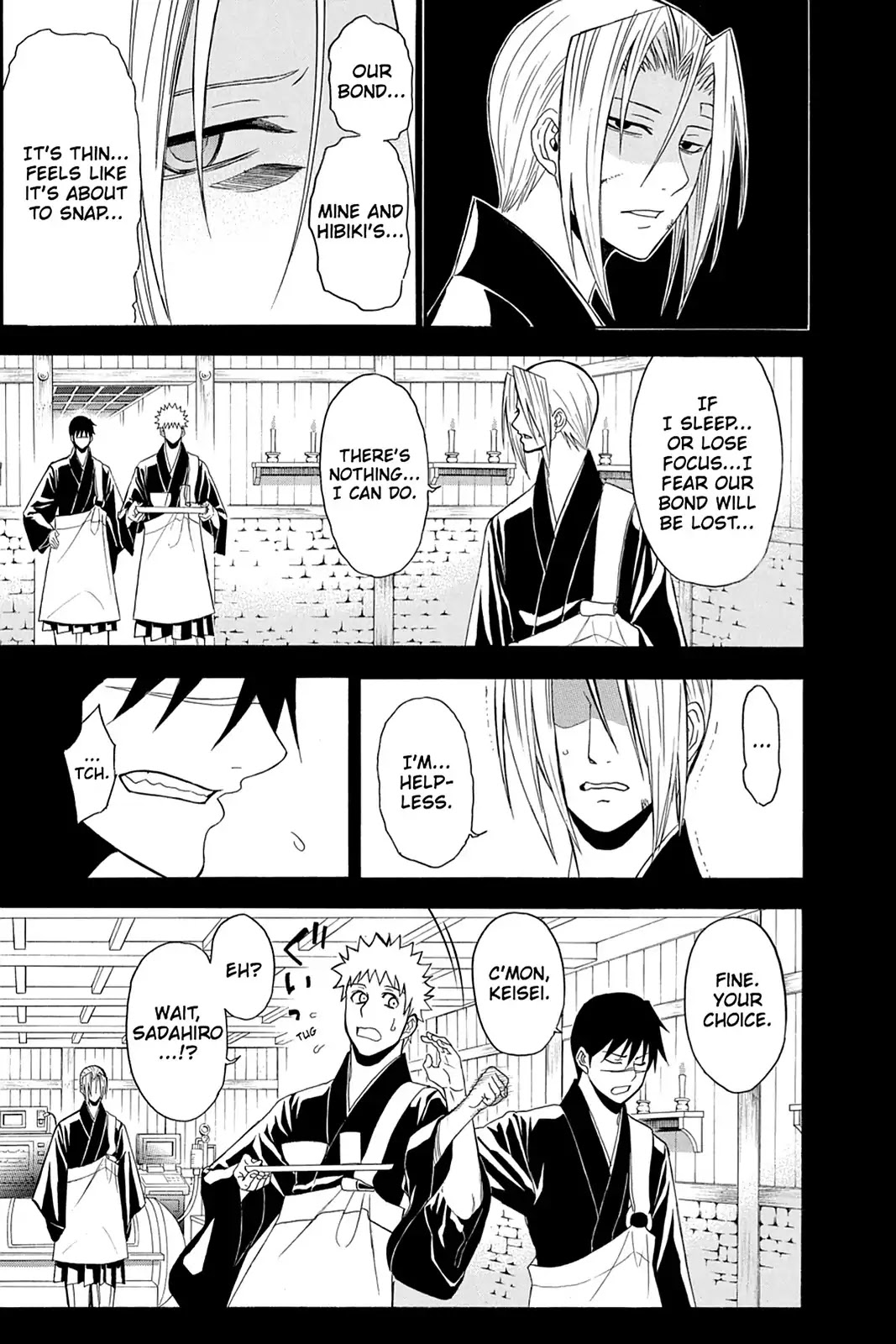 Shikabane Hime Chapter 98 page 13 - Chapter 98: Vol.21 Death 98: Akasha and Hibiki