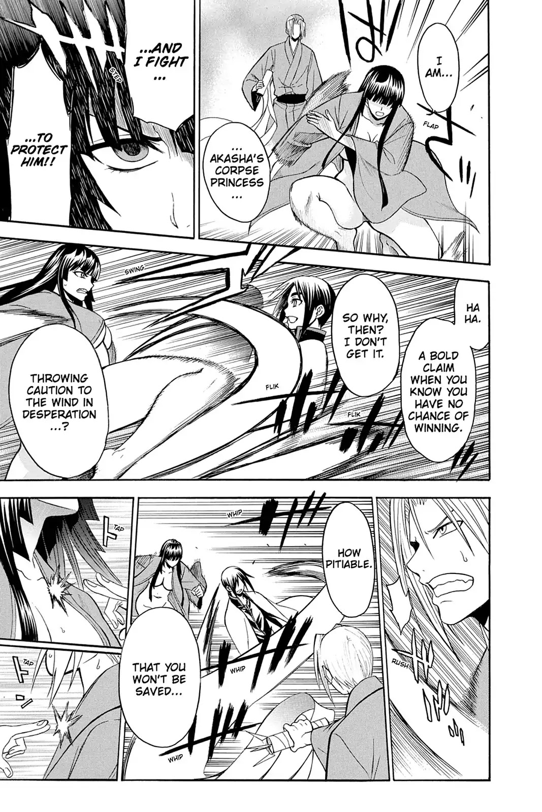 Shikabane Hime Chapter 99 page 27 - Chapter 99: Vol.21 Death 99: The Voodoo Houngan