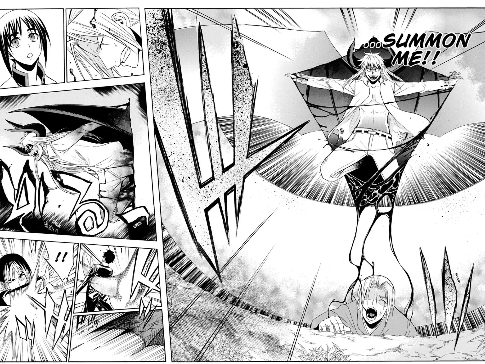 Shikabane Hime Chapter 99 page 34 - Chapter 99: Vol.21 Death 99: The Voodoo Houngan