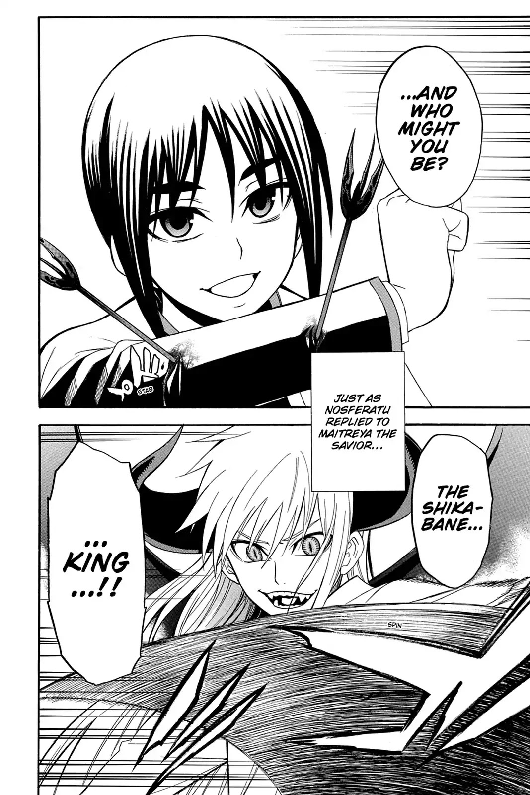 Shikabane Hime Chapter 99 page 37 - Chapter 99: Vol.21 Death 99: The Voodoo Houngan