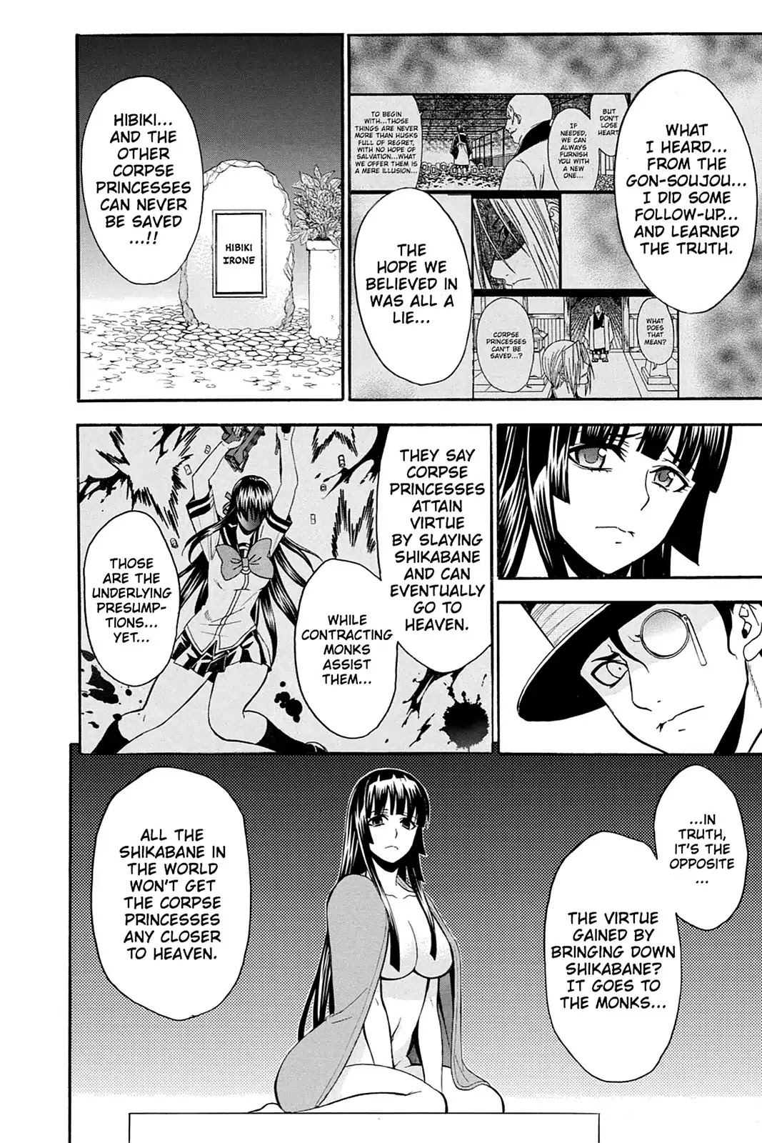 Shikabane Hime Chapter 99 page 6 - Chapter 99: Vol.21 Death 99: The Voodoo Houngan