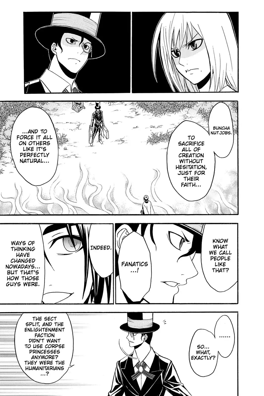 Shikabane Hime Chapter 99 page 9 - Chapter 99: Vol.21 Death 99: The Voodoo Houngan