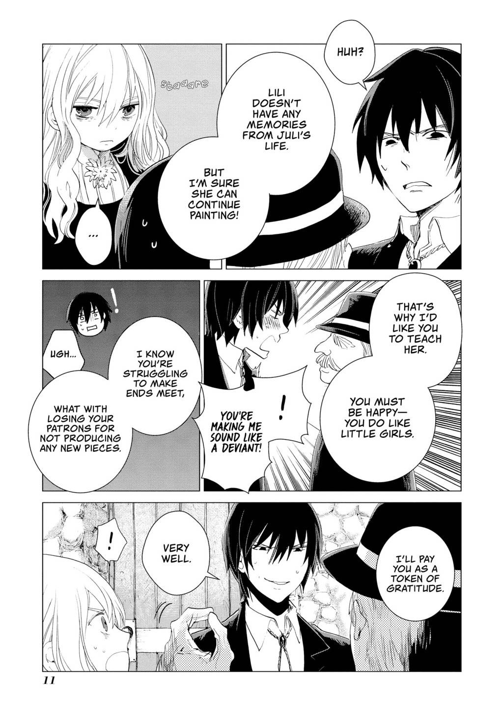 Shikabane Shoujo to Kakanai Gaka Chapter 1 page 12 - Chapter 1
