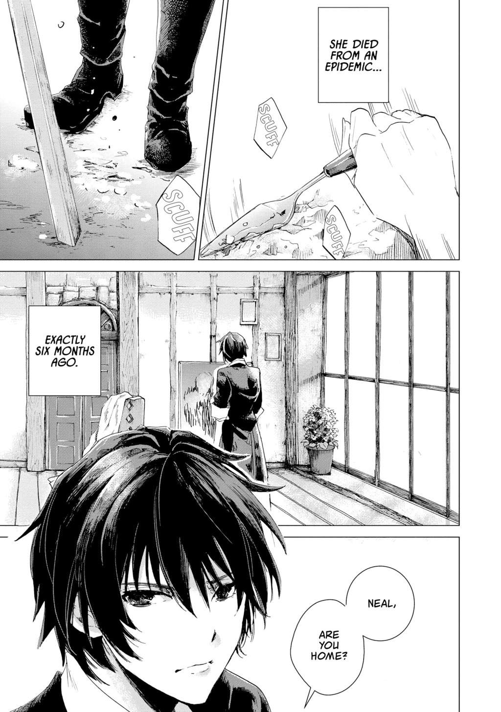 Shikabane Shoujo to Kakanai Gaka Chapter 1 page 8 - Chapter 1