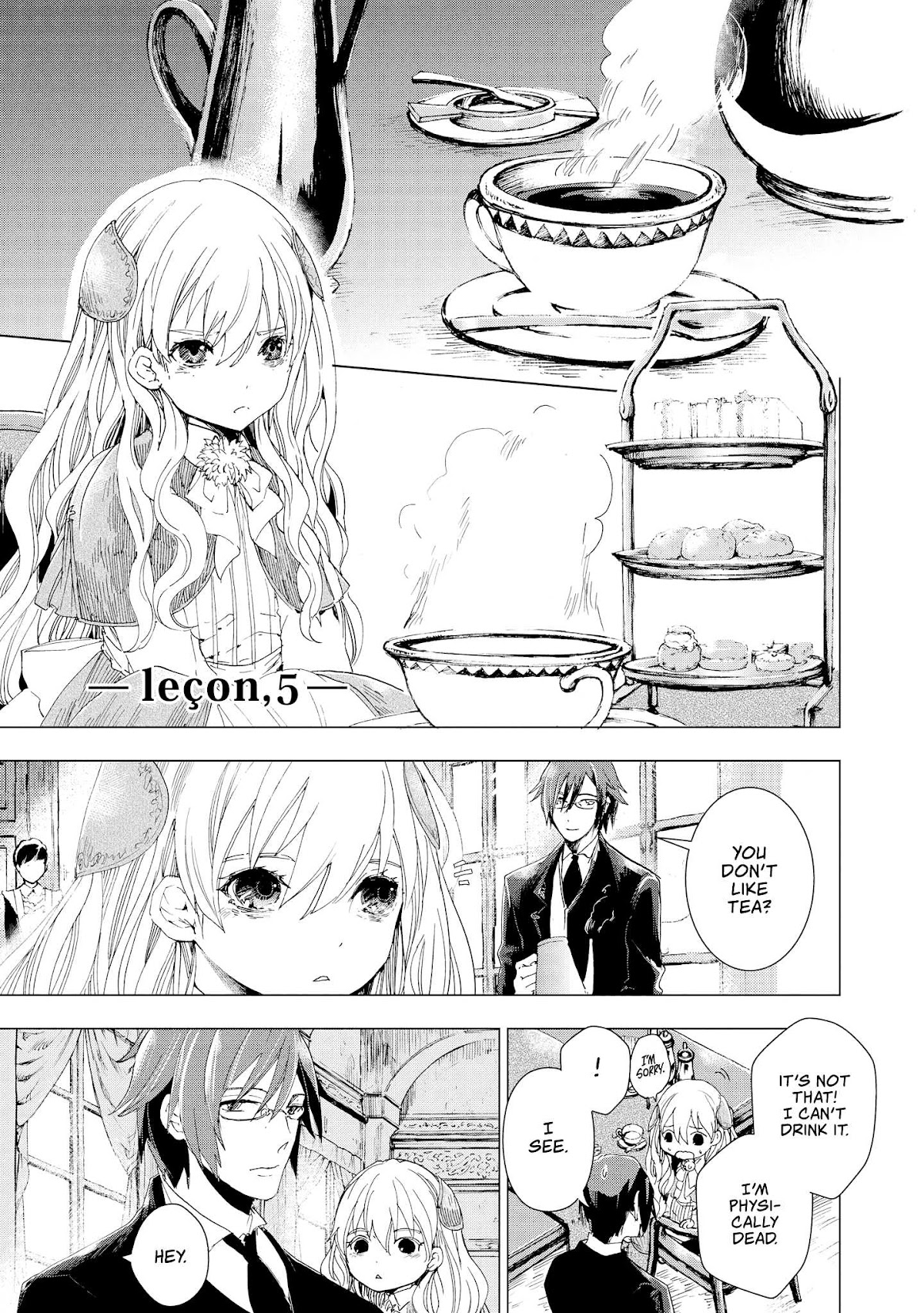 Shikabane Shoujo to Kakanai Gaka Chapter 5 page 1 - Chapter 5