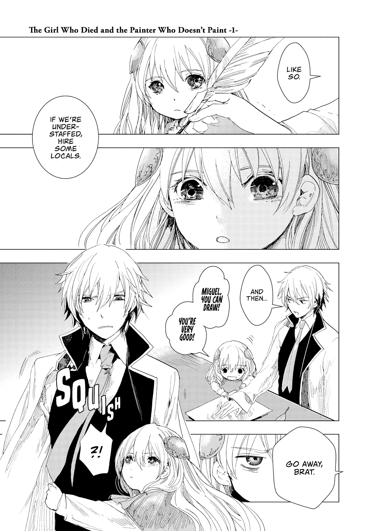 Shikabane Shoujo to Kakanai Gaka Chapter 5 page 3 - Chapter 5