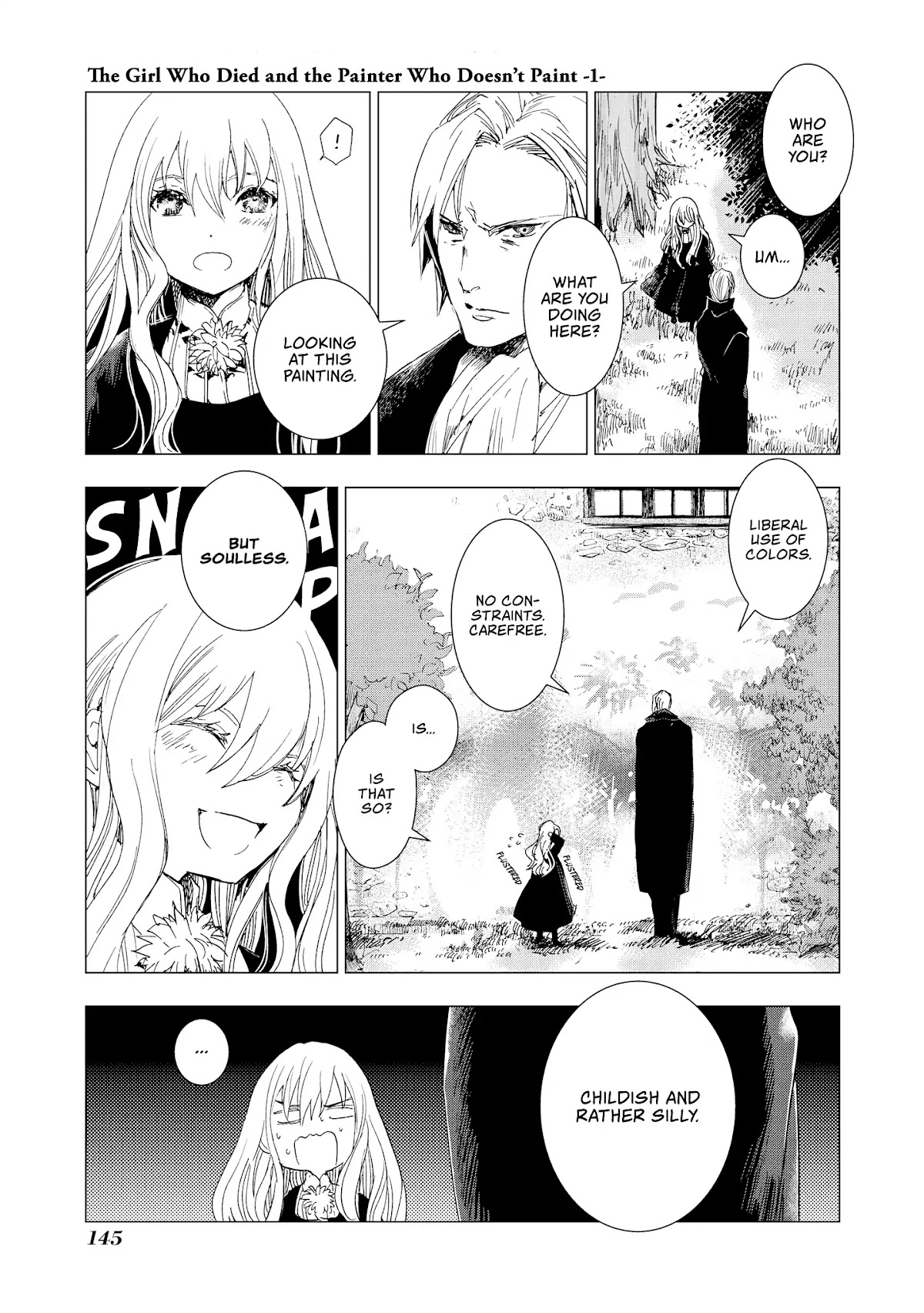 Shikabane Shoujo to Kakanai Gaka Chapter 7 page 3 - Chapter 7