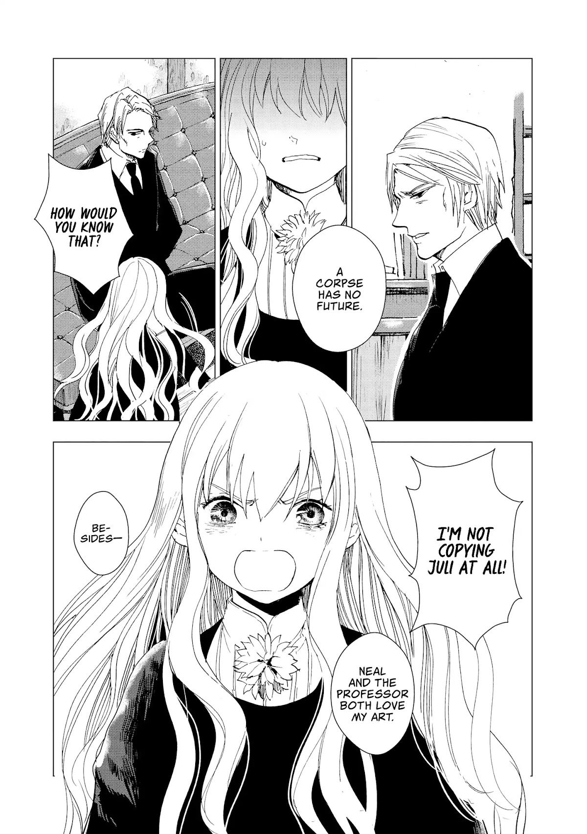 Shikabane Shoujo to Kakanai Gaka Chapter 7 page 8 - Chapter 7