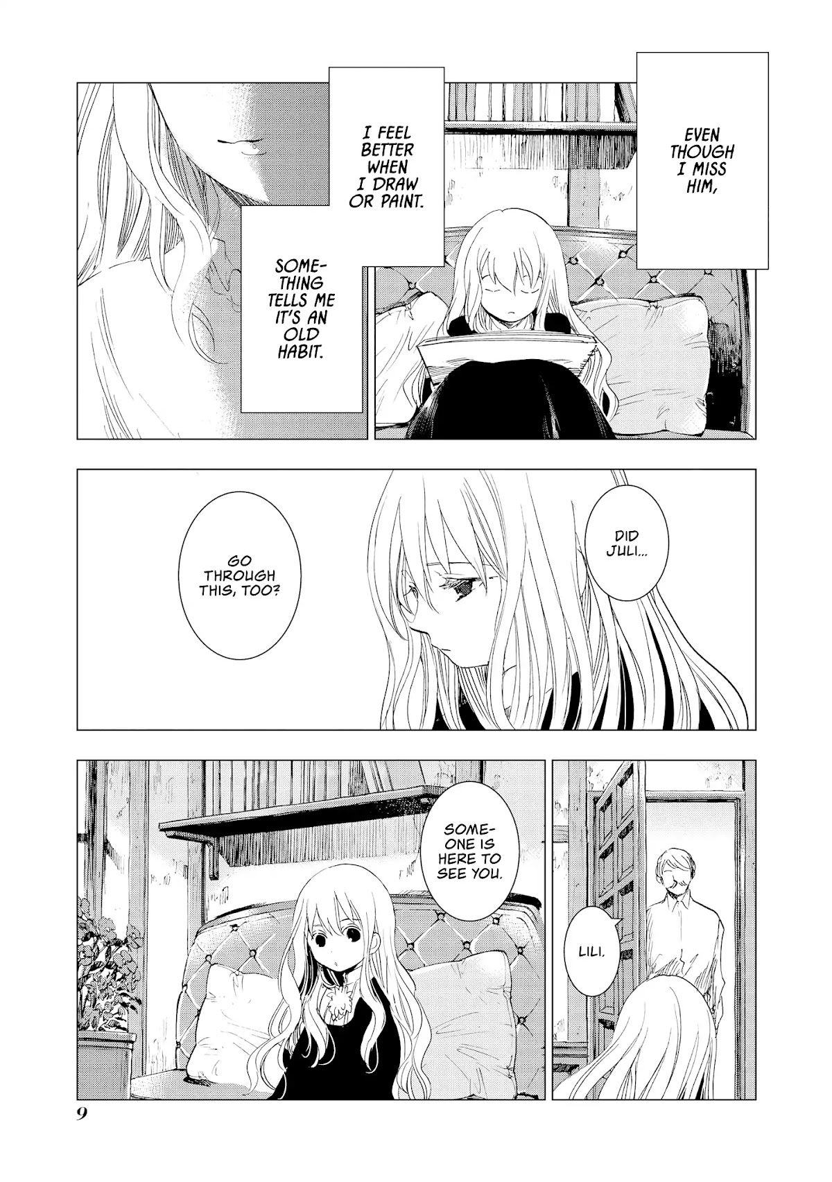 Shikabane Shoujo to Kakanai Gaka Chapter 9 page 10 - Chapter 9
