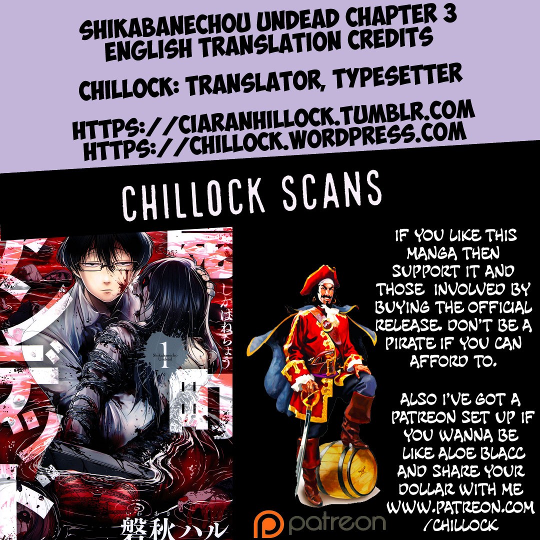 Shikabanechou Undead Chapter 3 page 41 - Chapter 3