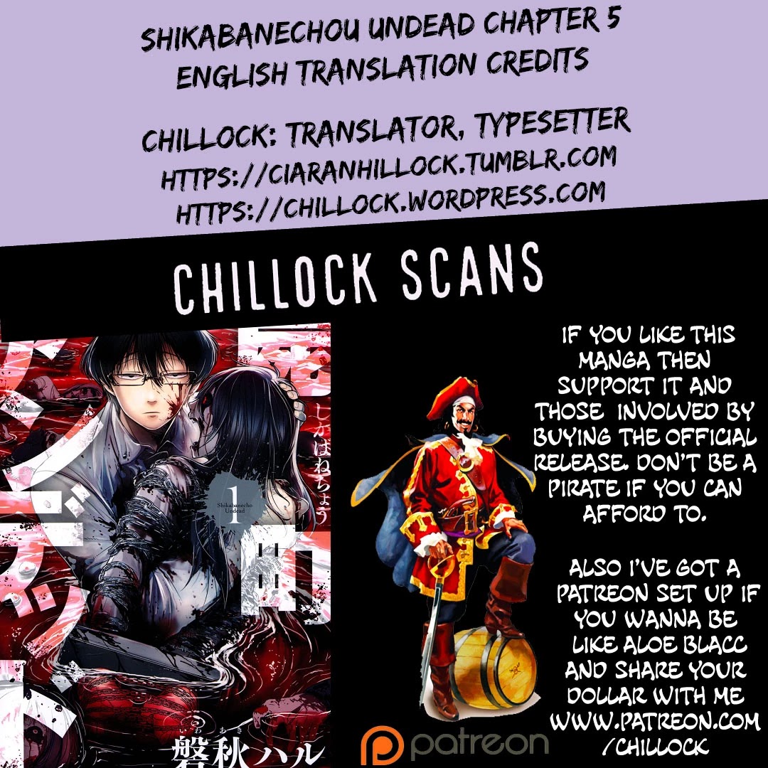 Shikabanechou Undead Chapter 5 page 45 - Chapter 5