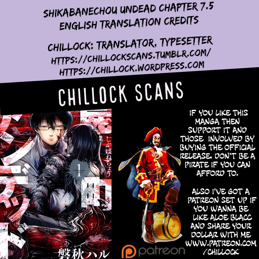 Shikabanechou Undead Chapter 7.5 page 31 - Chapter 7.5