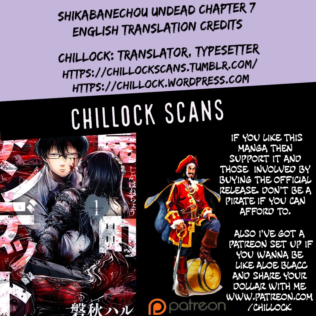 Shikabanechou Undead Chapter 7 page 54 - Chapter 7
