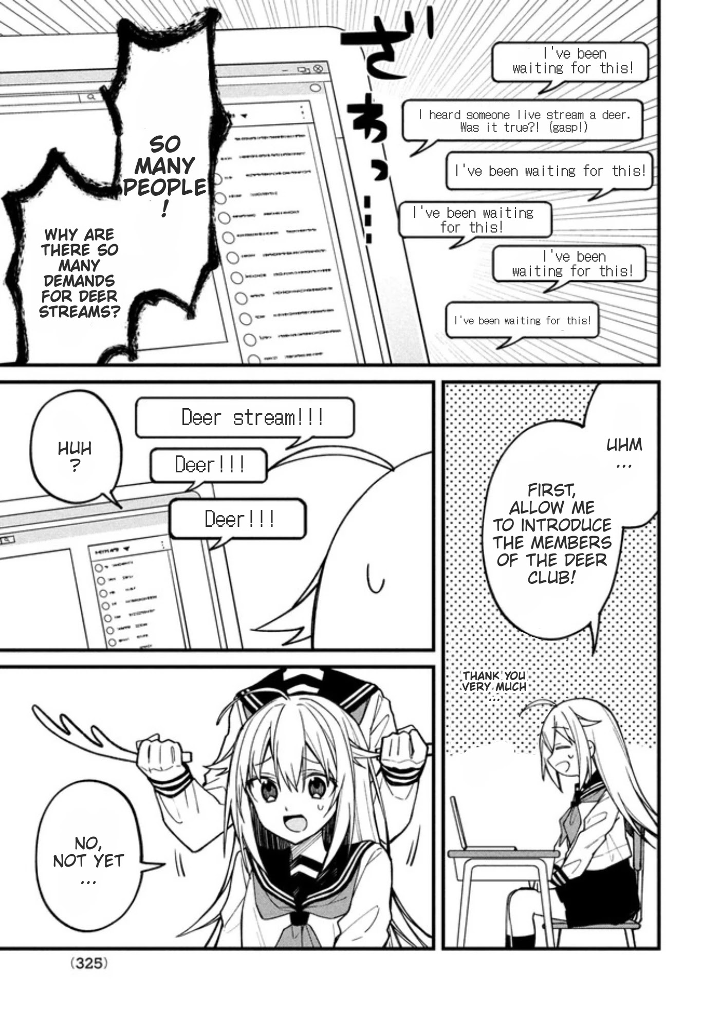Shikanoko Nokonoko Koshitantan Chapter 11 page 5 - Chapter 11