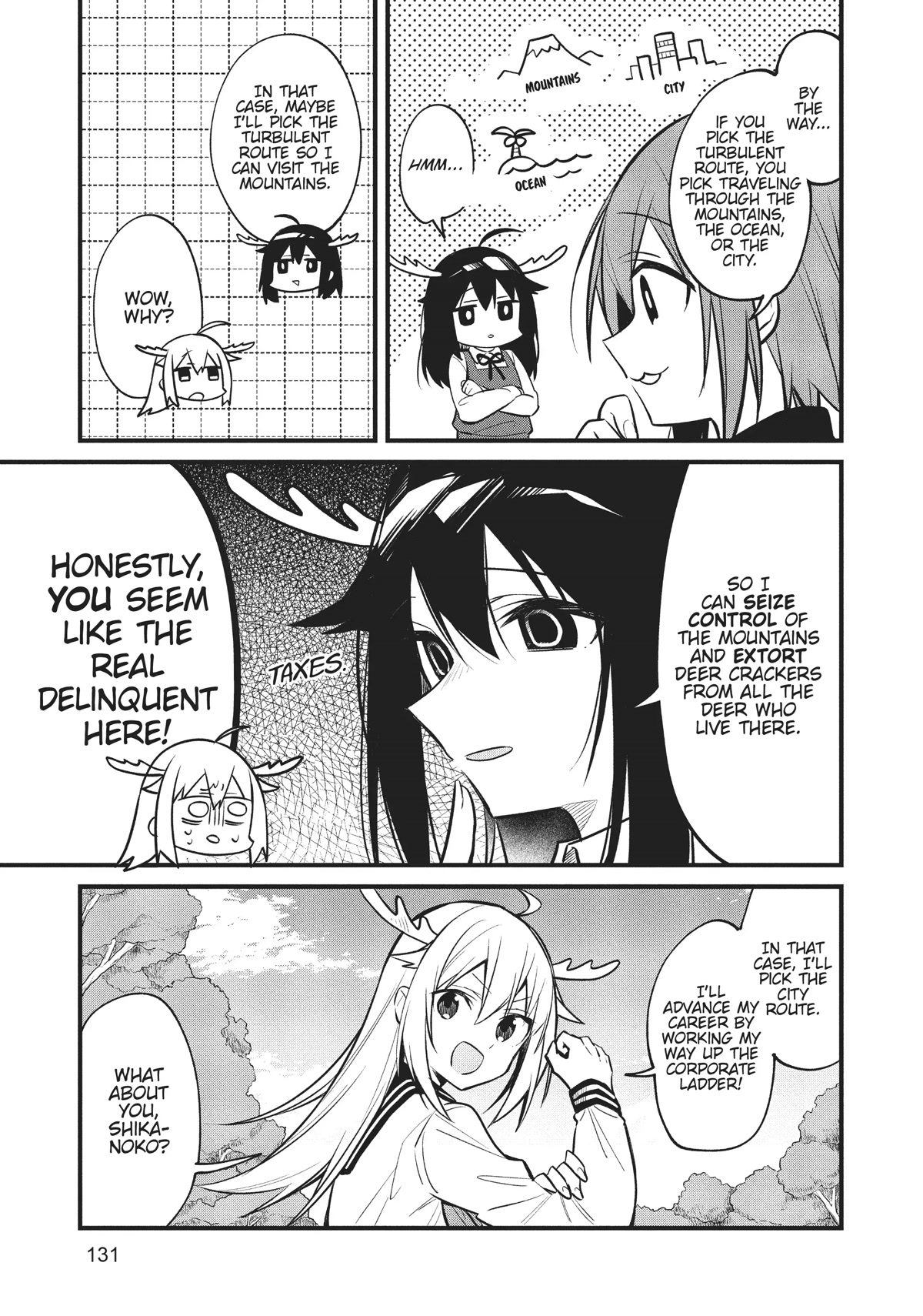Shikanoko Nokonoko Koshitantan Chapter 13 page 15 - Chapter 13