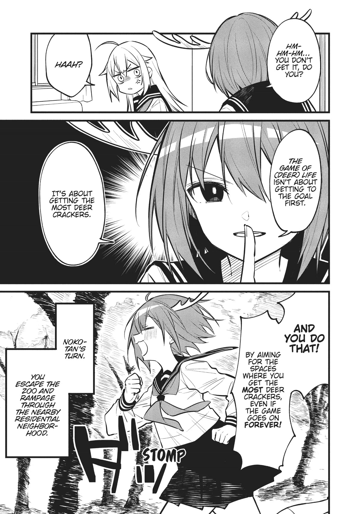 Shikanoko Nokonoko Koshitantan Chapter 13 page 9 - Chapter 13