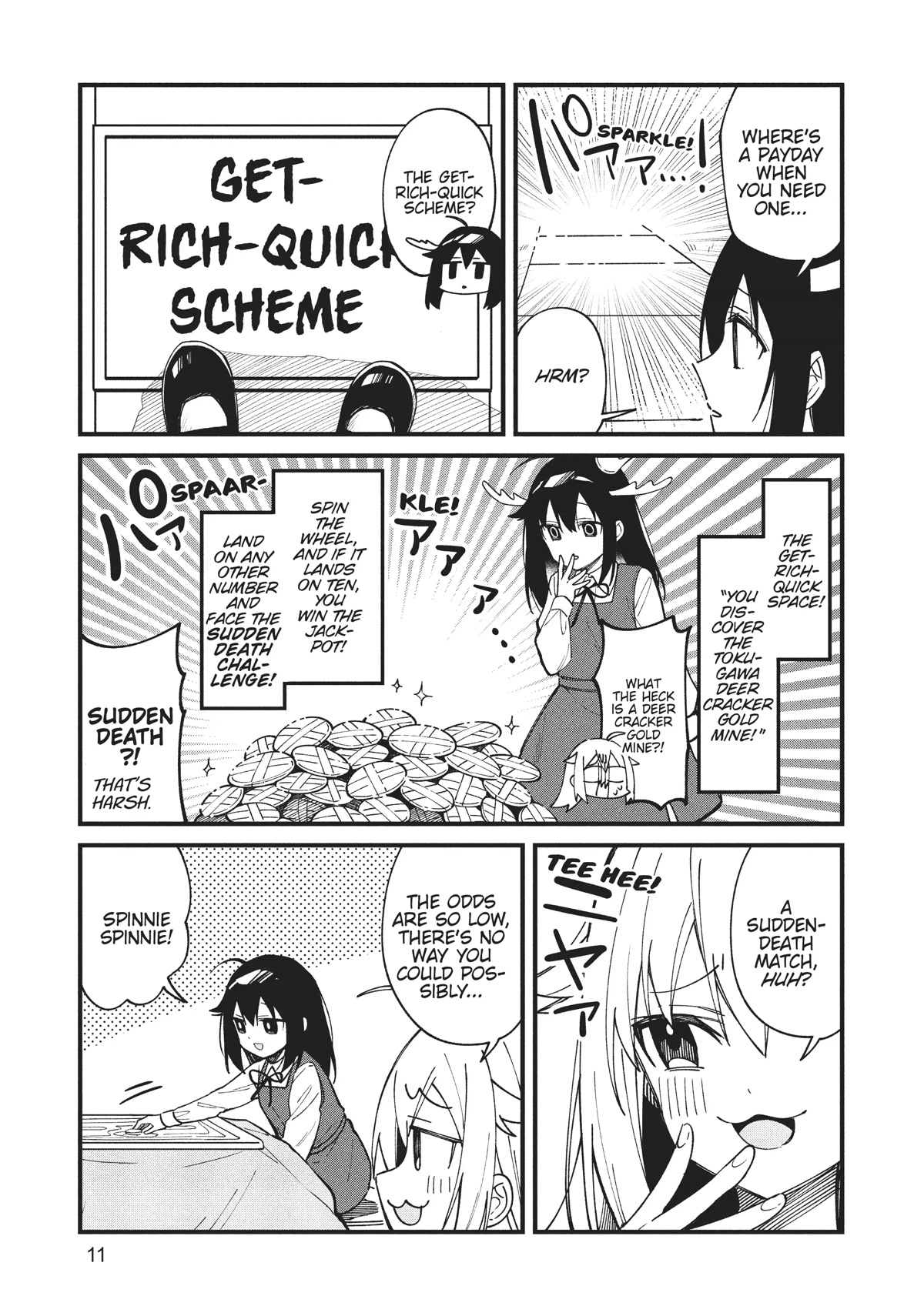 Shikanoko Nokonoko Koshitantan Chapter 14 page 12 - Chapter 14