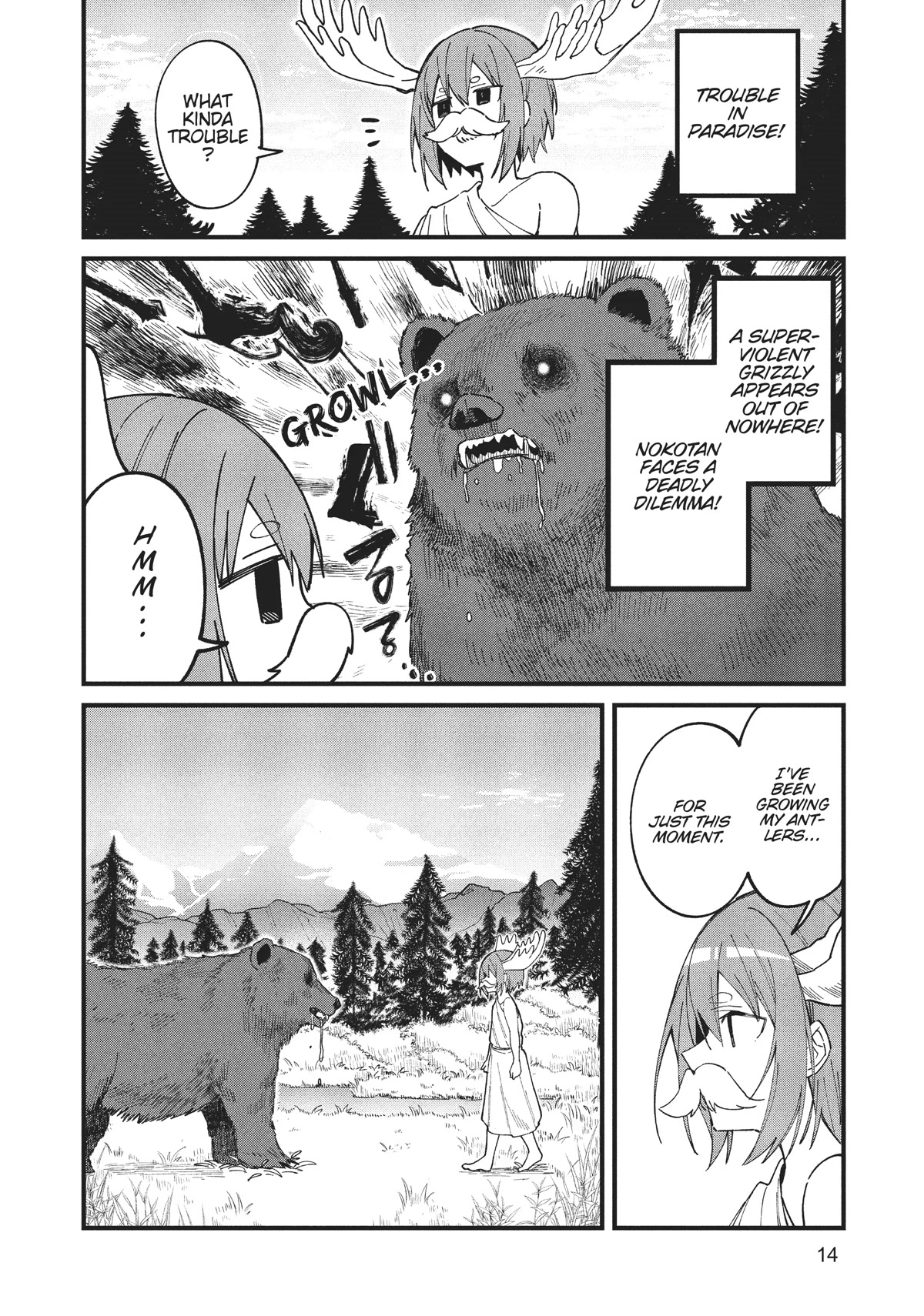 Shikanoko Nokonoko Koshitantan Chapter 14 page 15 - Chapter 14